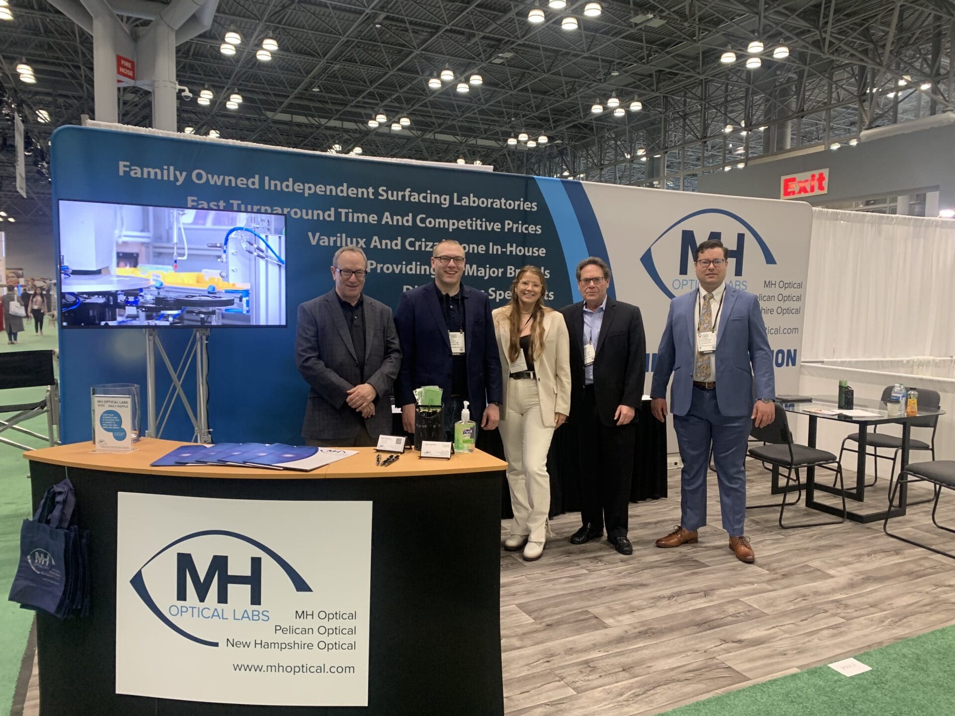 MH Optical Team at Vision Expo East 2022